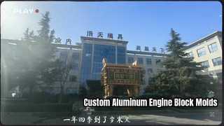 Molde de bloque de motor de aluminio OEM para autopartes