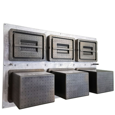 Molde de espuma de aleación de aluminio EPS de forma personalizada Polistireno expandible Airpop 20L Molde de caja